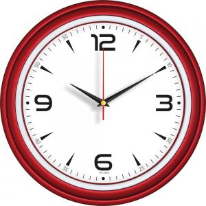 Plastik Duvar Saati ( Ø 34 cm )